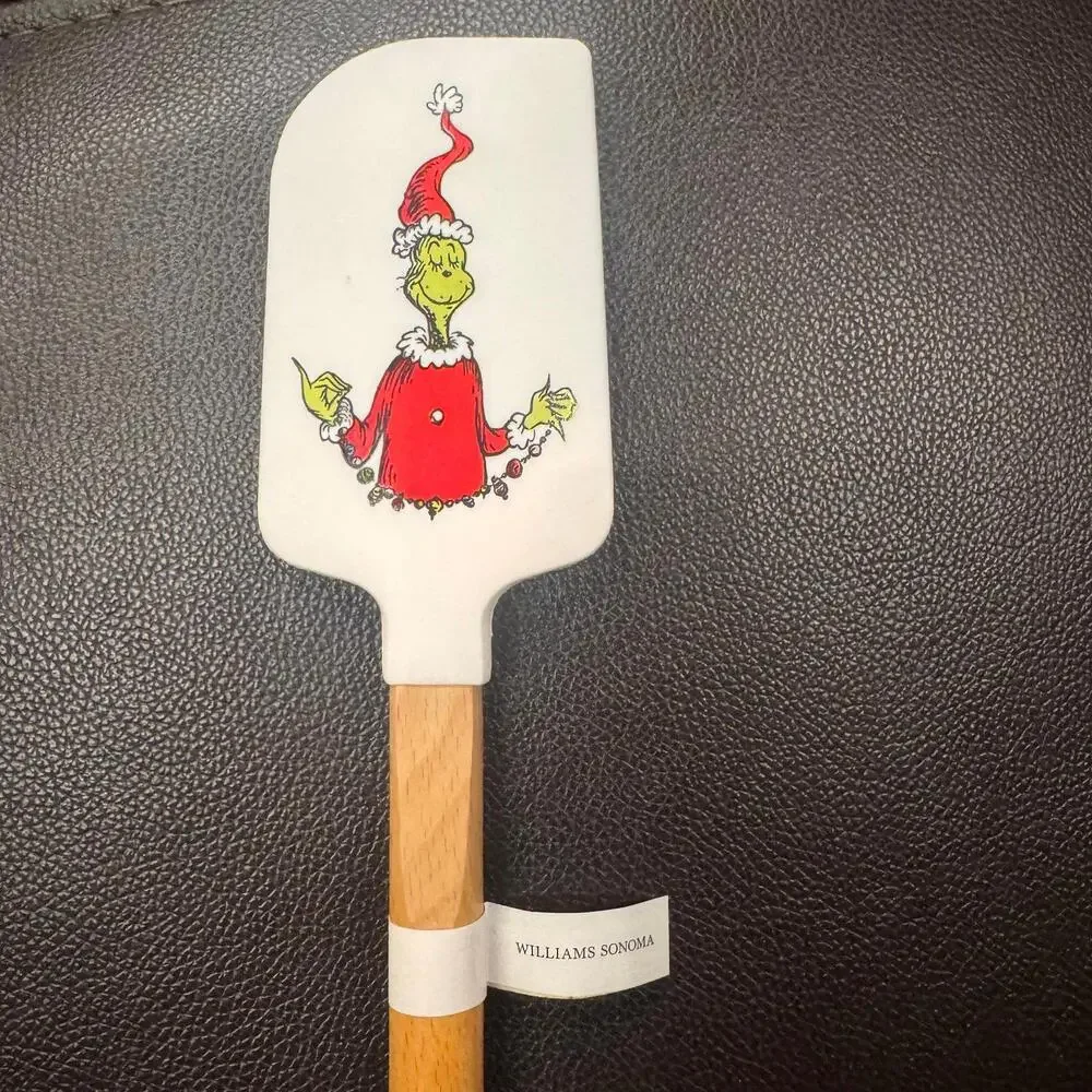 NWT Williams Sonoma The Grinch Silicone Spatula